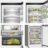Combi RB370K3ASC – Frigorífico Combi 2 Puertas De Kitchenfit, Clase C, Capacidad 365L, Color Inox