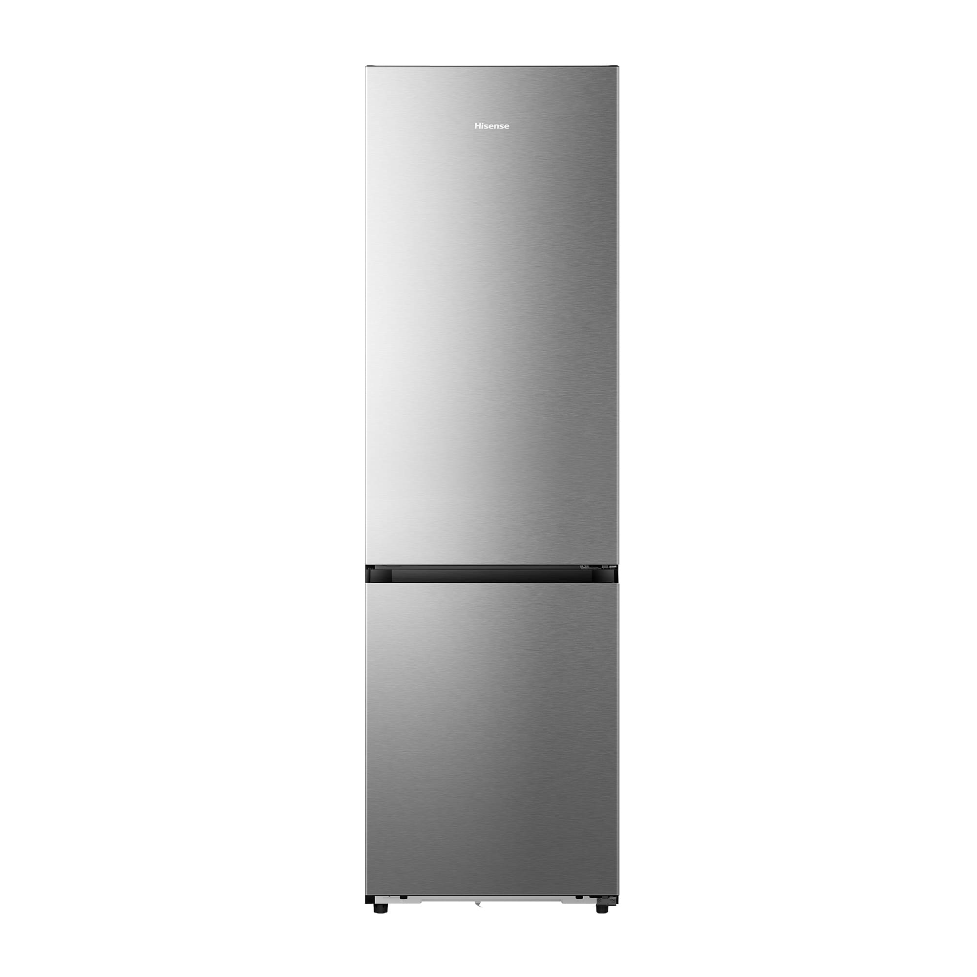 Hisense - RB370K3ASC – Frigorífico Combi 2 Puertas De Kitchenfit, Clase C, Capacidad 365L, Color Inox