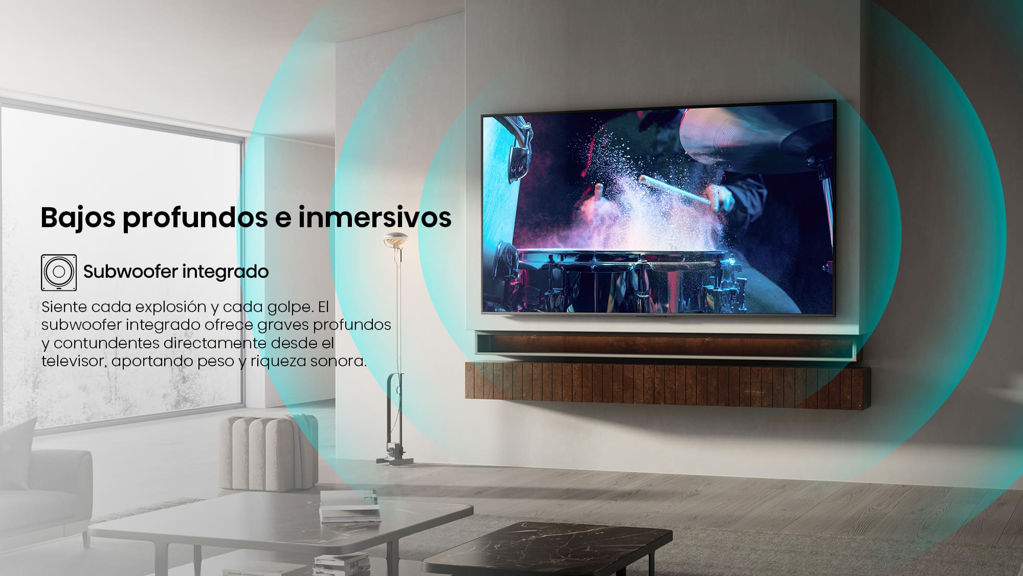 4-2-Subwoofer integrado
