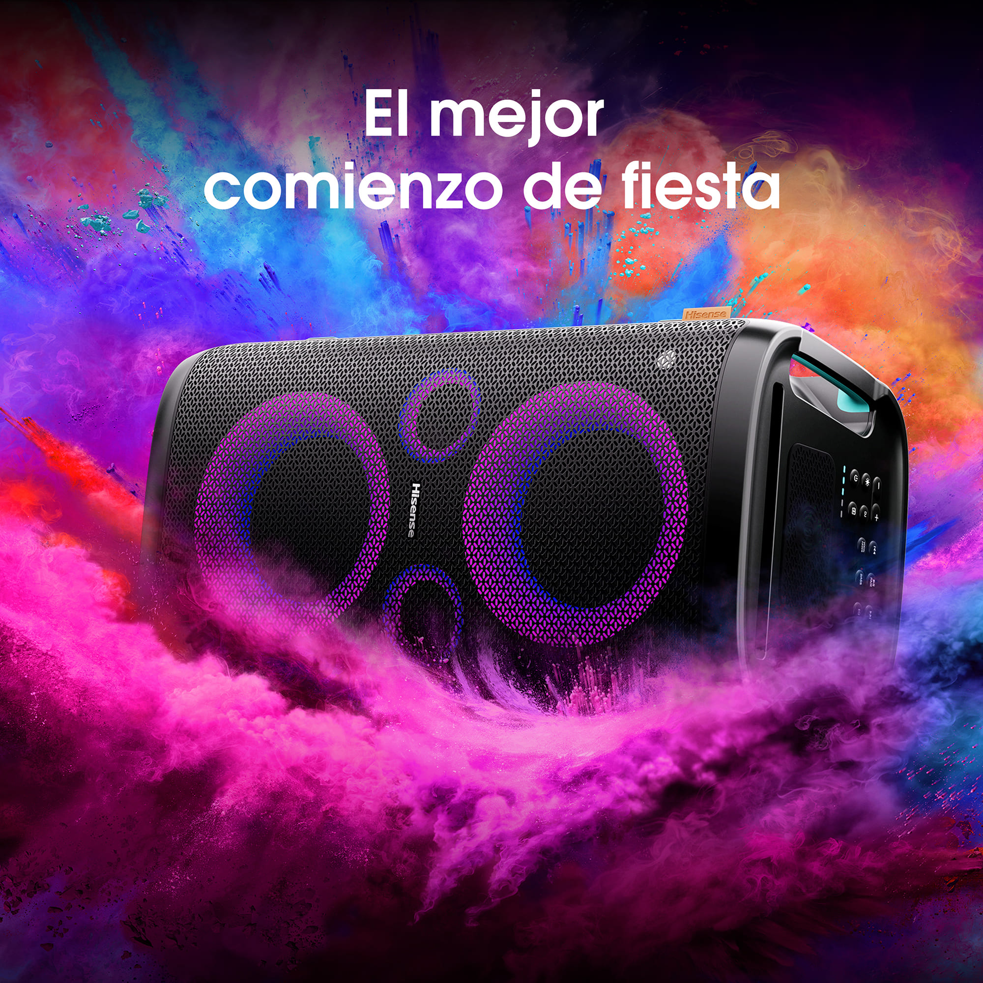 Hisense - Altavoz Portátil Hisense Party Storm