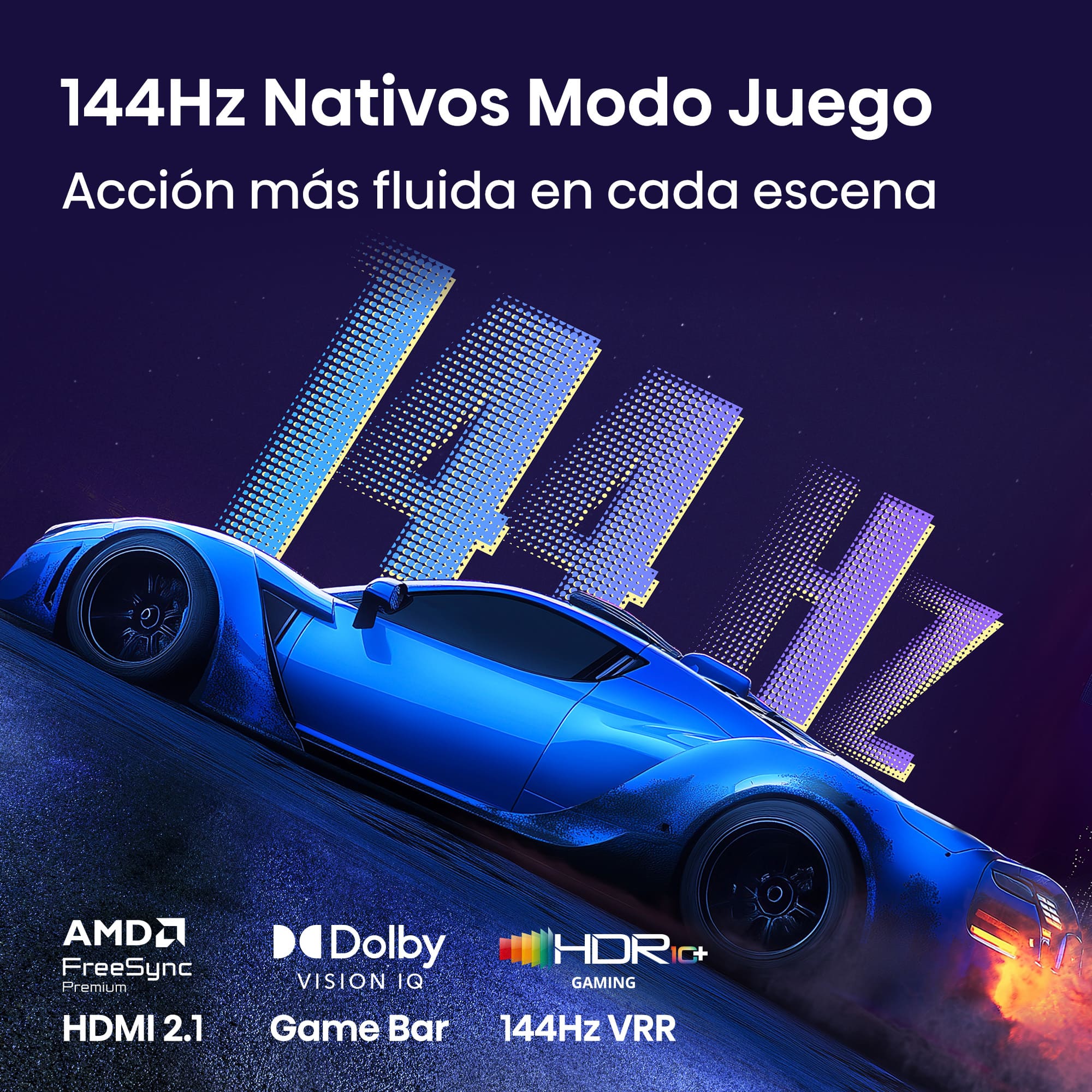 Hisense - Serie E7 QLED TV Hisense 98E7S