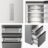 KitchenFit RM360K3ASC1 – Frigorífico Combi 3 Puertas De Kitchenfit, Clase C , Capacidad 365L, Color Inox